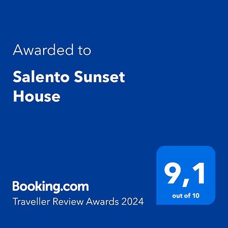 풀사노 Salento Sunset House 빌라 외부 사진