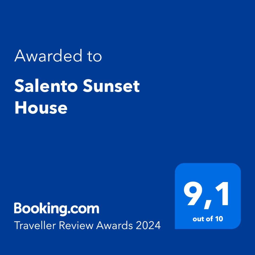풀사노 Salento Sunset House 빌라 외부 사진